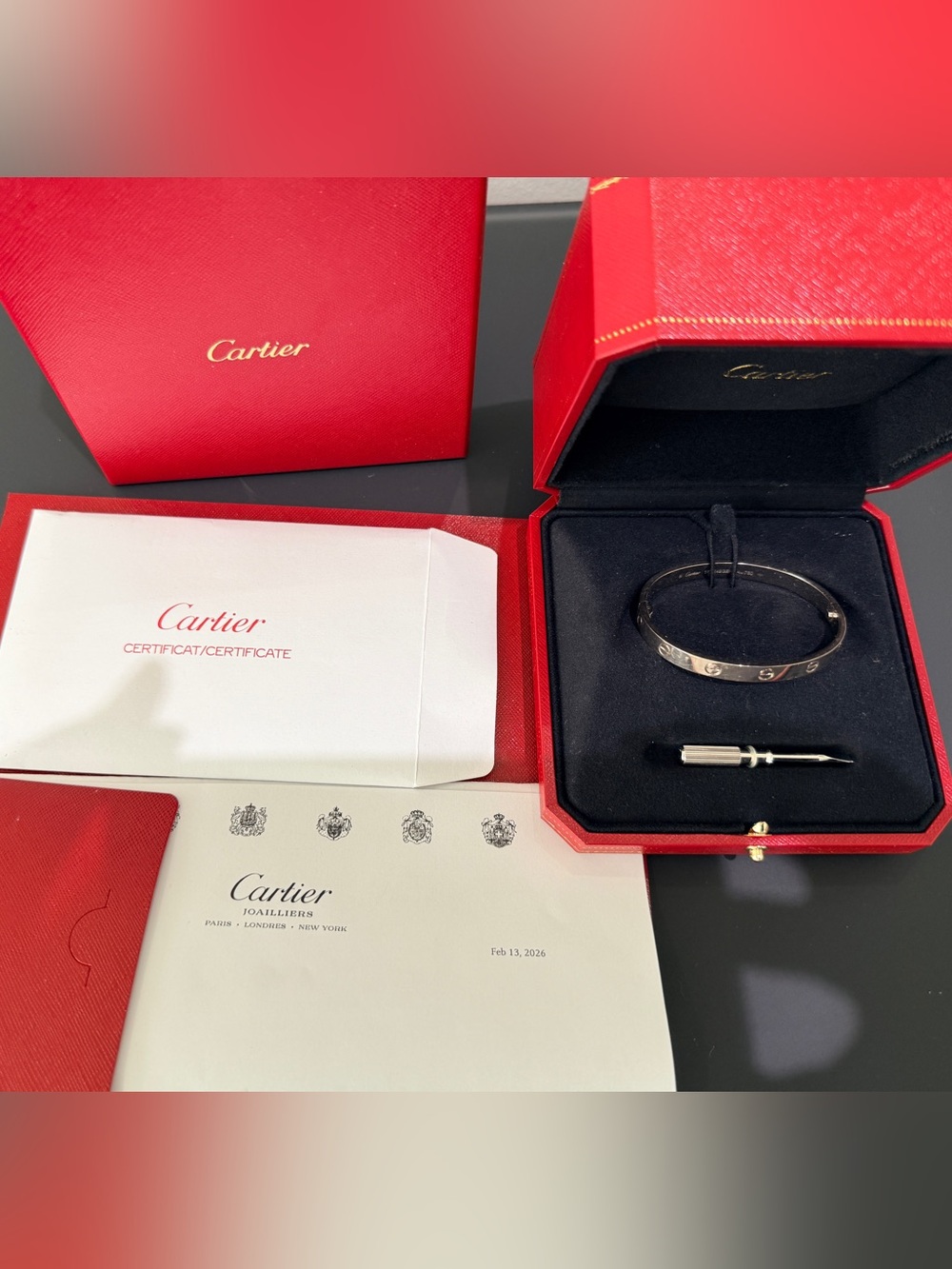 Cartier Love bracelet